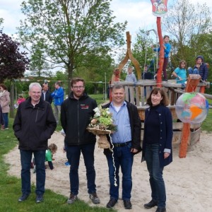 Wasserspielplatz am "Europatag für Kids" eingeweiht